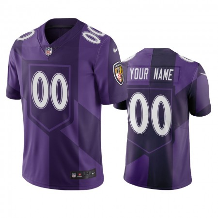 Camiseta Hombre NFL Baltimore Ravens Personalizar Púrpura City Edition Vapor Limited Camiseta Hombre NFL Baltimore Ravens Personalizar Púrpura City Edition Vapor Limited